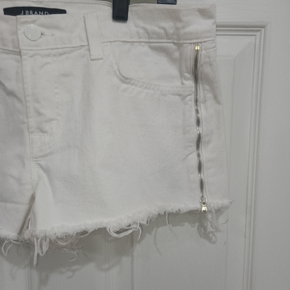 NWOT J Brand Rita Zip Short Shorts - Picture 5 of 8